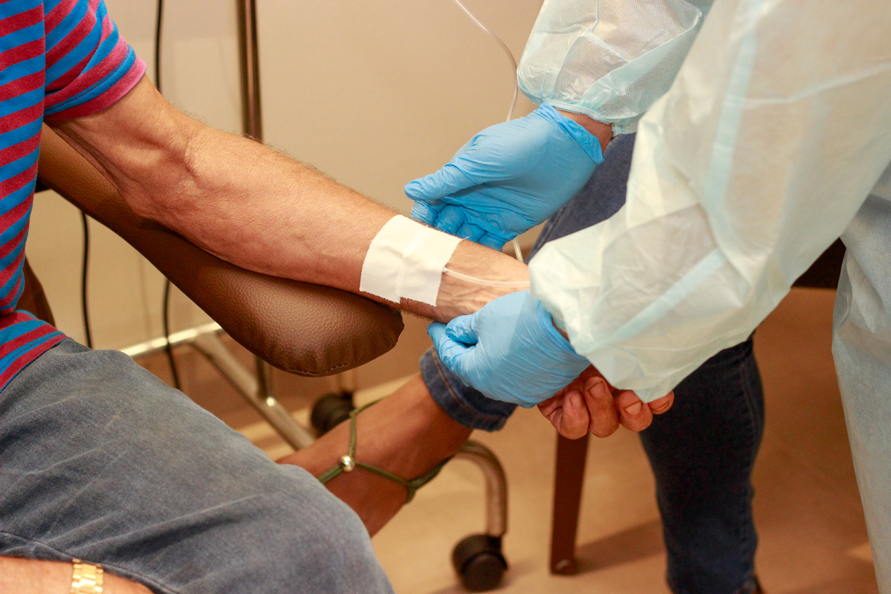 Paciente em recuperação